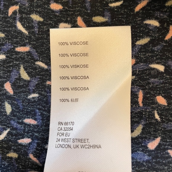 Anthropologie Navy Blue Mini Dress - Picture 7 of 9